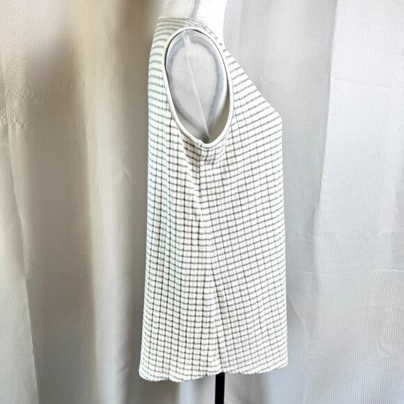 Chico's Zenergy Plush Striped Tank Top Part of Twinset Sz 2 (U.S. 12/14) in EUC - Picture 6 of 7